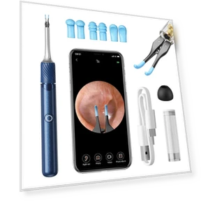 Портативный умный визуальный очиститель ушей — Удаление ушной серы, Ideal World