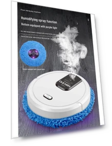 Умный тихий робот-пылесос и швабра 3-в-1 — Роботы-пылесосы, ToolCraft