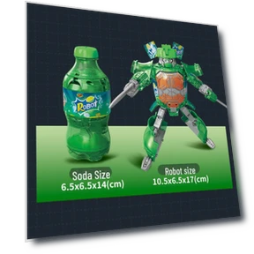 Робот-трансформер Soda Warrior — Конструкторы, Toys Space
