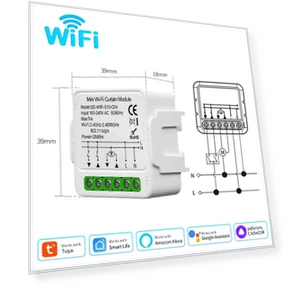 Модуль переключателя штор — Рулонные шторы, Tuya