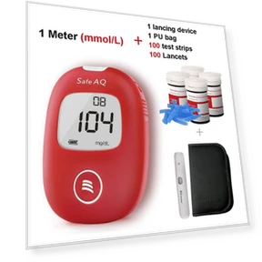 Смарт-глюкометр для измерения уровня сахара в крови — Глюкометры, SINOCARE