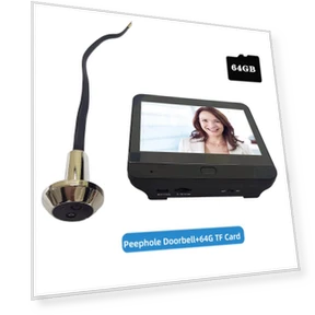 Умный дверной звонок HD водонепроницаемый — Камеры наблюдения, Jakemy