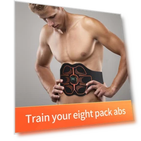 Умный электрический EMS-тренажер для мышц живота, рук и бедер — Миостимуляторы, Ideal World