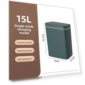 Умное бесконтактное мусорное ведро с автоматической упаковкой — Кухонные урны, StellarSips