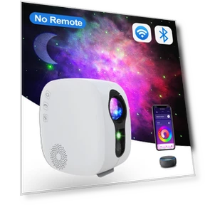 Умный проектор звездного неба с Wi-Fi, светодиодный ночник — Лампы, COOKING-MALL