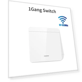 Умный WiFi выключатель с приемником RF433МГц — Модуль управления реле, Tuya