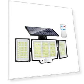 Солнечный светильник для улицы с датчиком движения — Прожекторы и охранное освещение, YOYONACY