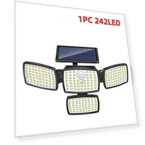 Солнечная настенная лампа с датчиком движения — Прожекторы и охранное освещение, Smart Solar