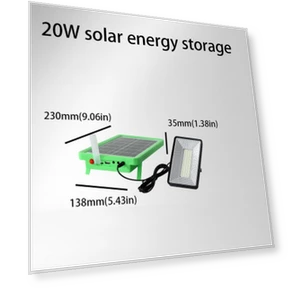 Водонепроницаемые светильники с датчиком движения на солнечной батарее — Прожекторы и охранное освещение, Kangwei