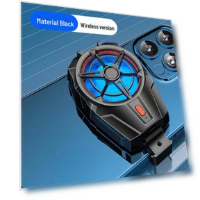 Беспроводной охлаждающий зажим для мобильного телефона с регулируемым воздушным охлаждением и зарядкой — Охлаждающие подставки