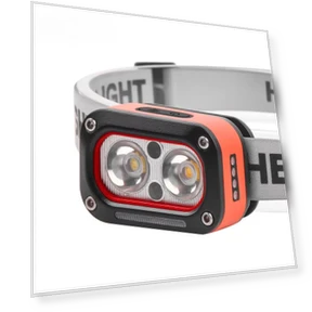 Рабочий налобный фонарь с датчиком движения для ночного бега и кемпинга — Головные фонари, CACCES