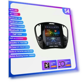 Автомагнитола с искусственным интеллектом, Android, 4G, GPS, CarPlay — Автомобильные навигаторы, OSSURET