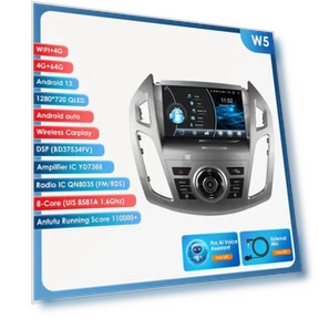 Автомобильное радио с CarPlay и Android 13 — Автомобильные навигаторы, OSSURET