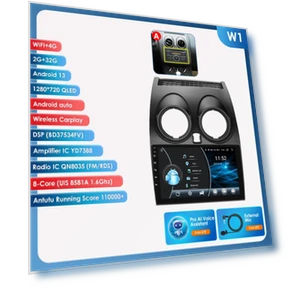 Умная автомобильная мультимедийная система с Android Auto и CarPlay — Автомобильные навигаторы, Hizpo