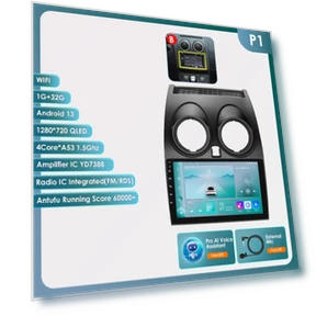 Автомагнитола Android с поддержкой CarPlay и Android Auto — Автомобильные навигаторы, OSSURET