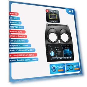 Умная автомобильная мультимедийная система с Android Auto и CarPlay — Автомобильные навигаторы, Hizpo