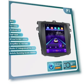 Автомобильная магнитола с Android для Toyota Corolla E140 2006-2013 — Автомобильные навигаторы, OSSURET