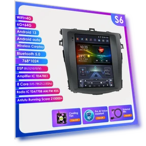 Автомобильная мультимедийная система с вертикальным экраном — Автомагнитолы, OSSURET