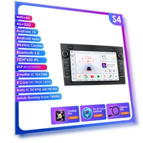 Автомагнитола с Android 14, DSP, беспроводным Carplay и Android Auto — Автомобильные навигаторы, Hizpo