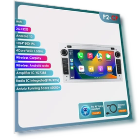 Автомагнитола с Android, беспроводным CarPlay и Android Auto — Автомагнитолы, Hizpo