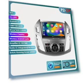 Автомобильное радио с Carplay и Android 13 — Аксессуары и крепления для установки, OSSURET