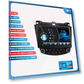 Умный автомобильный радиоприёмник с навигацией и AI голосовым помощником — Автомагнитолы, OSSURET