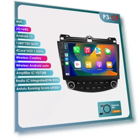 Умный автомобильный мультимедийный экран с навигацией и CarPlay — Автомобильные навигаторы, OSSURET