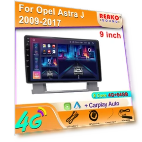Автомагнитола с сенсорным экраном Android для Opel Astra J 2009-2017 — Автомобильные навигаторы, Reakosound