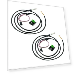 Высокоточный водонепроницаемый датчик температуры из АБС-пластика — Комнатные термометры, Brioche
