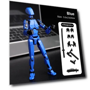 Творческий многосоставной подвижный робот-манекен — Куклы и фигурки, Binchi Keji Travel