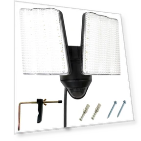 Наружный светильник с датчиком движения — Прожекторы и охранное освещение, DAISHIN