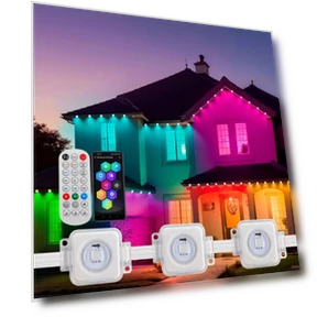 Умные уличные светодиодные гирлянды RGBIC — LED ленты, Mellow Home