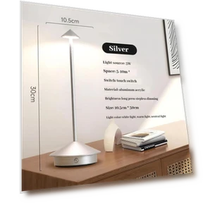 Перезаряжаемая настольная лампа Type-C — Настольные лампы, Vinde Home