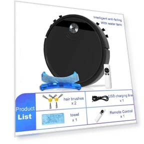 Робот-пылесос 3в1 с дистанционным управлением — Роботы-пылесосы, Factory Discount Outlet