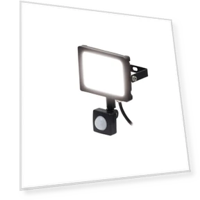 Тонкая светодиодная лампа с датчиком движения — Прожекторы и охранное освещение, TAKAGI