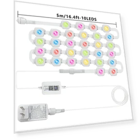 Умные карнизные огни — Гирлянды для дома, Mellow Home