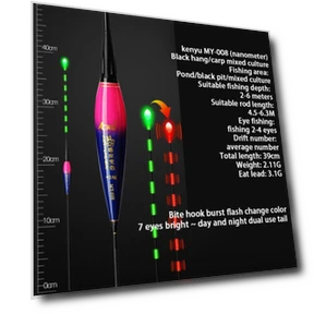 Светодиодный поплавок для умной рыбалки с изменением цвета — Сигнализаторы поклевки, zhipingingie