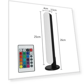Светодиодная лампа с датчиком света и синхронизацией музыки — Напольные светильники, Mellow Home