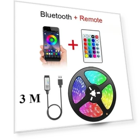 Светодиодная лента с управлением через приложение и пульт ДУ — LED ленты, LanZhong LED