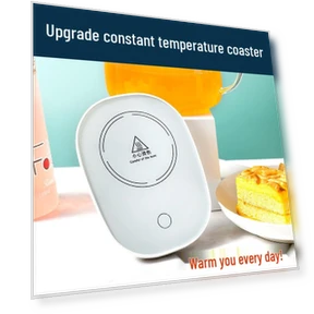 Умная кружка с гравитационным датчиком, автоматическим отключением питания и контролем температуры 55°C — Подогреватели напитков, The Best Experience