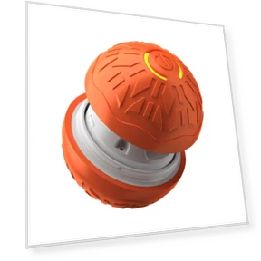 Умная игрушка для собак, мяч, электронная интерактивная игрушка для домашних животных, движущийся мяч, USB,... — Электронные питомцы, Aura Living