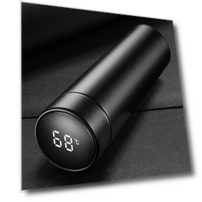 Умная термокружка с дисплеем температуры — Подогреватели напитков, VividTrove