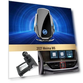 Умный беспроводной быстрый держатель и подставка для телефона в автомобиле — Автомобильные держатели и крепления, GearUp AutoMoto