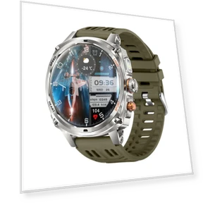 Умные часы с AMOLED HD дисплеем, мониторингом здоровья, отслеживанием спорта и функцией звонков — Умные часы, Chose One