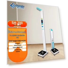 Умные весы с ультразвуковым измерением роста и веса — Весы для контроля веса, SHANGHE