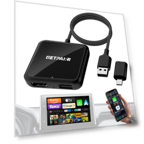 Адаптер для беспроводного подключения смартфона к автомобильной мультимедийной системе — Автомагнитолы, Japan Zen Mall