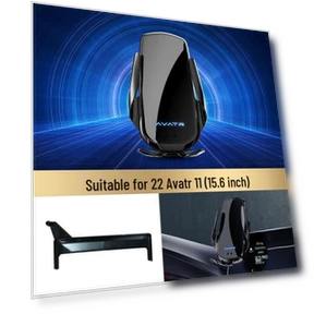 Беспроводное зарядное устройство для телефона и автомобильный держатель с навигационной подставкой — Комплекты для установки в приборную панель, GearUp AutoMoto