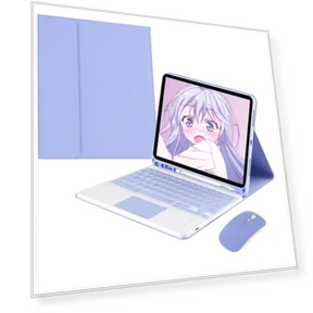 Чехол с Bluetooth-клавиатурой и сенсорной панелью для iPad Air — Клавиатурные чехлы, SS-Pajamas-01