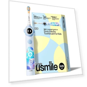 Детская умная электрическая зубная щетка с небольшим круглым экраном — Электрические зубные щетки для детей, usmile
