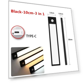 Светодиодный ночник с датчиком движения, перезаряжаемый, для установки под шкафом — Ночники, Super shoes Mall